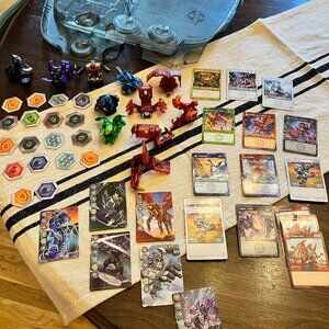 Lot of Bakugan Battle Brawlers,Cards, Magnets, Etc
